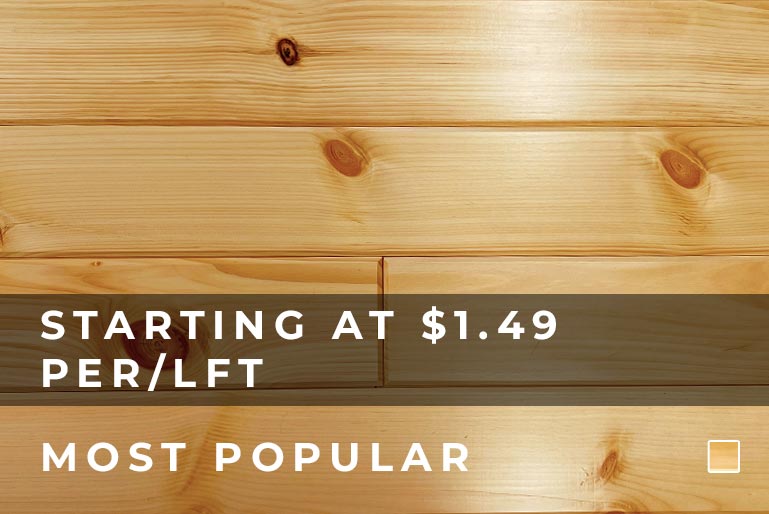 Most Popular - Starting at $1.49 per/lft